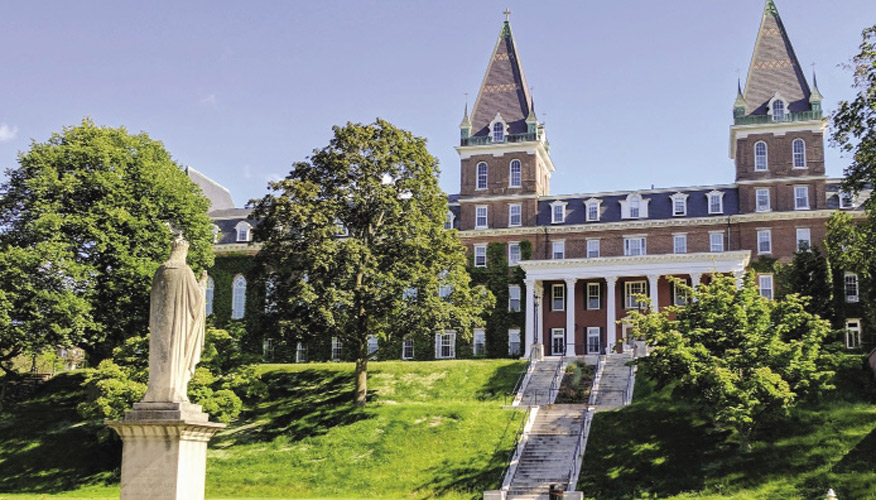 College Of The Holy Cross Deemed A First Gen Forward Institution New 